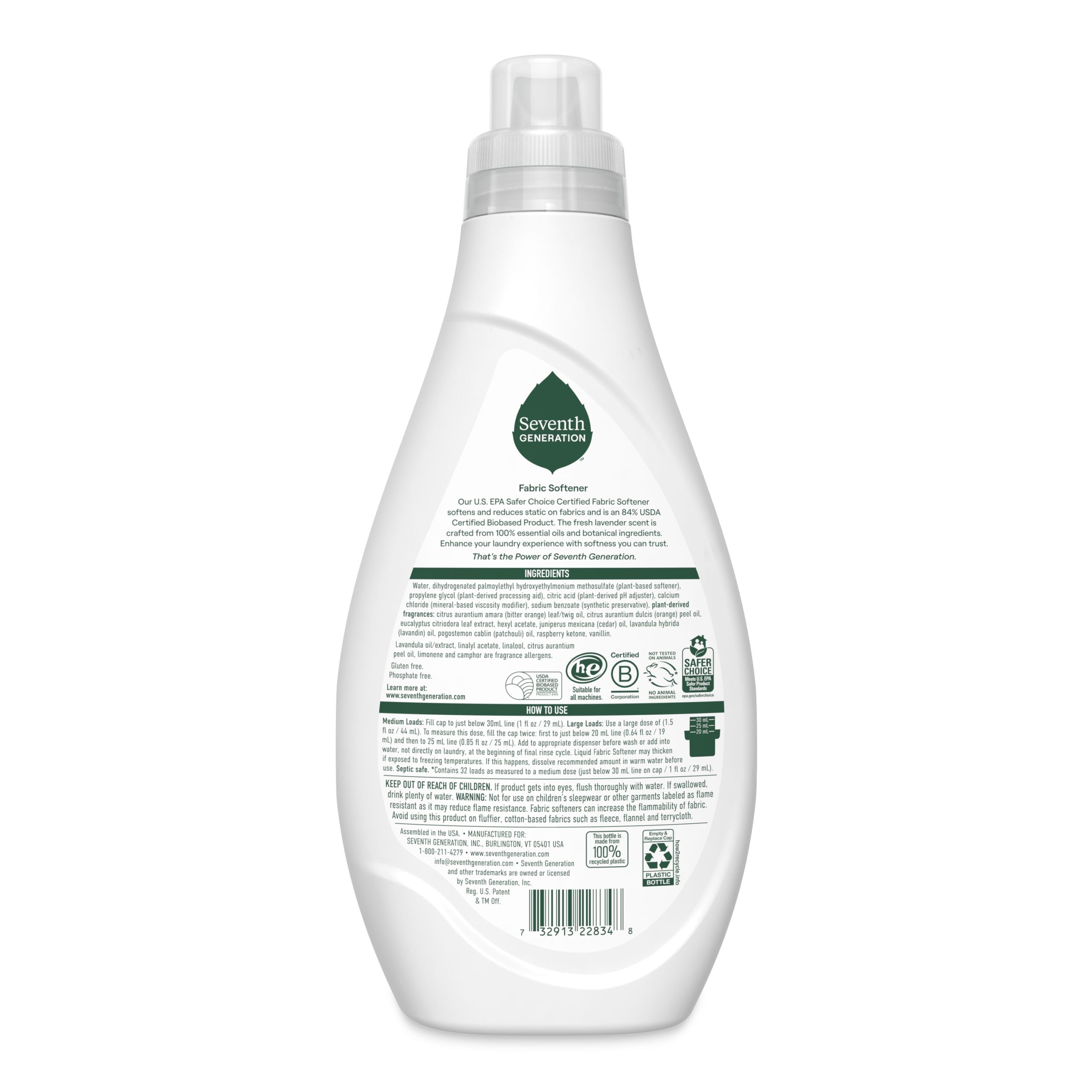 Liquid Fabric Softener - Fresh Lavender