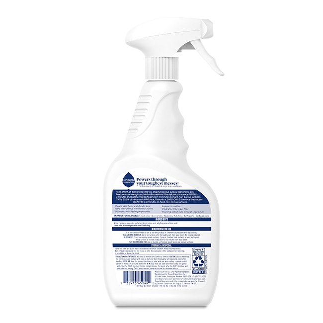 Disinfecting Hydrogen Peroxide Cleaner - Fragrance Free