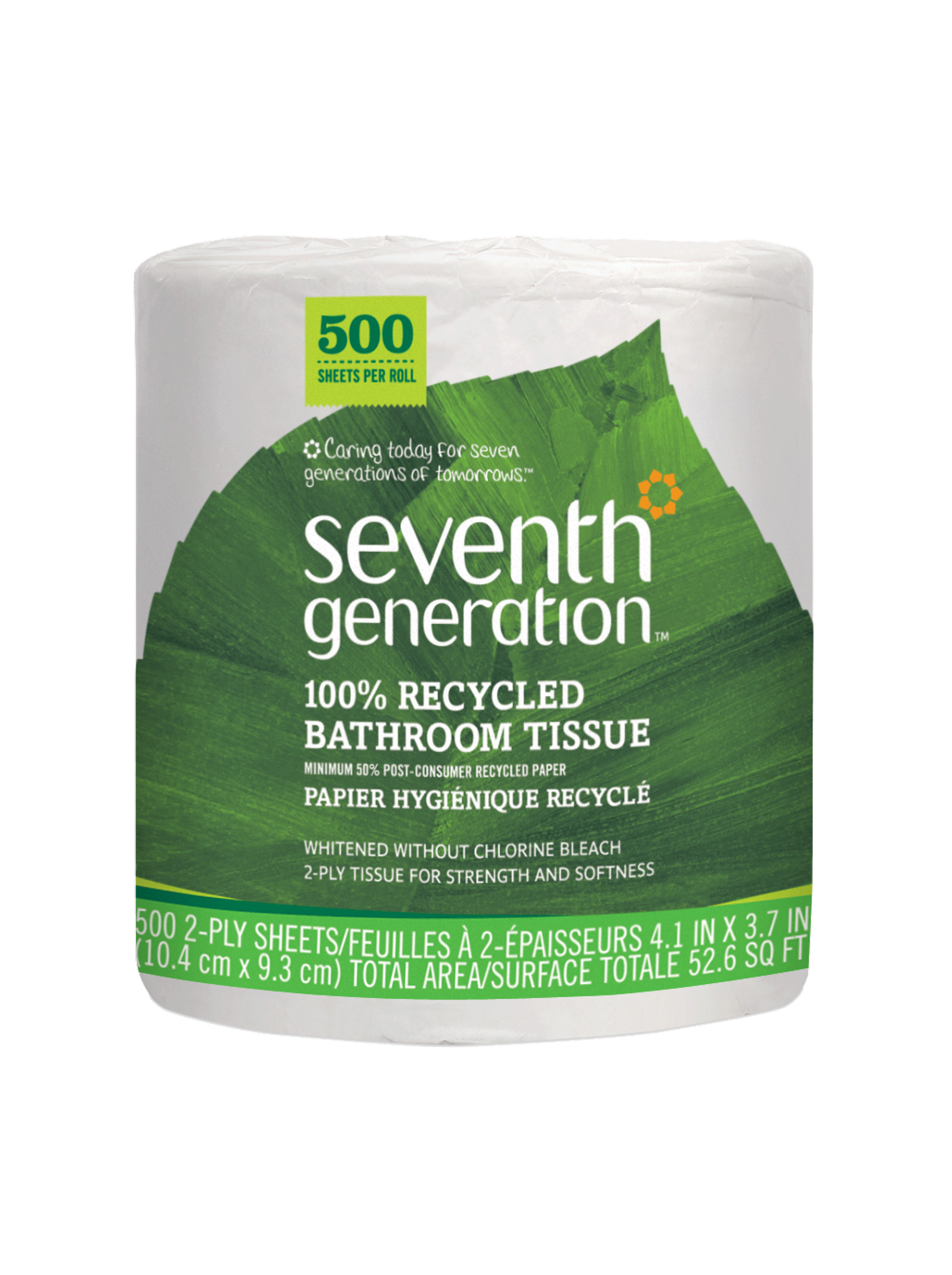 100% Recycled Bathroom Tissue 2-ply