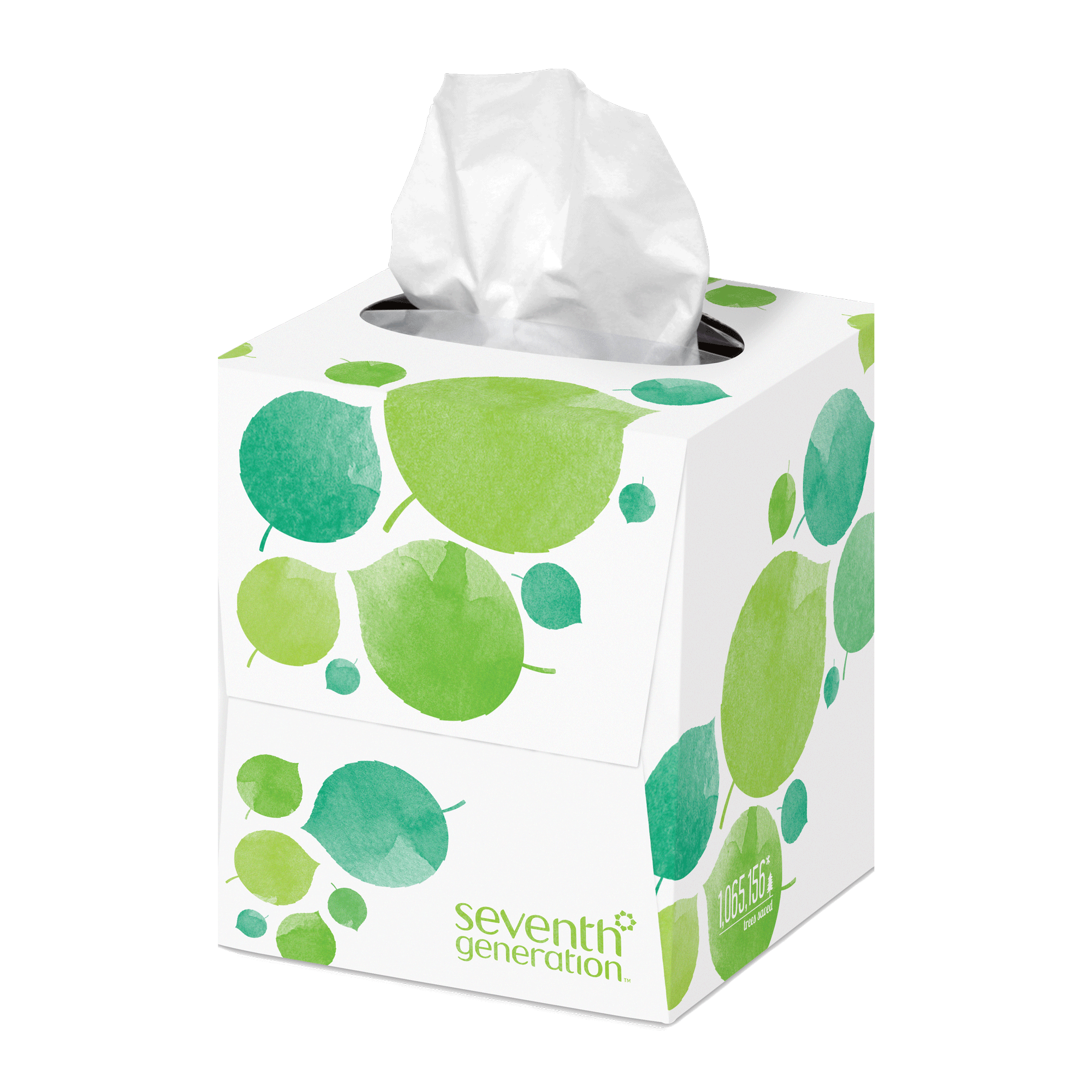 100% Recycled Facial Tissue