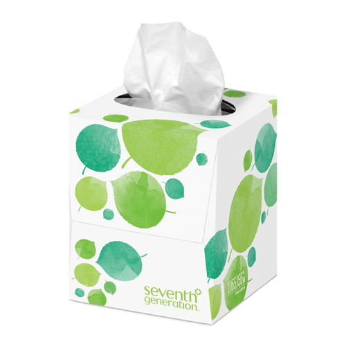 100% Recycled Facial Tissue