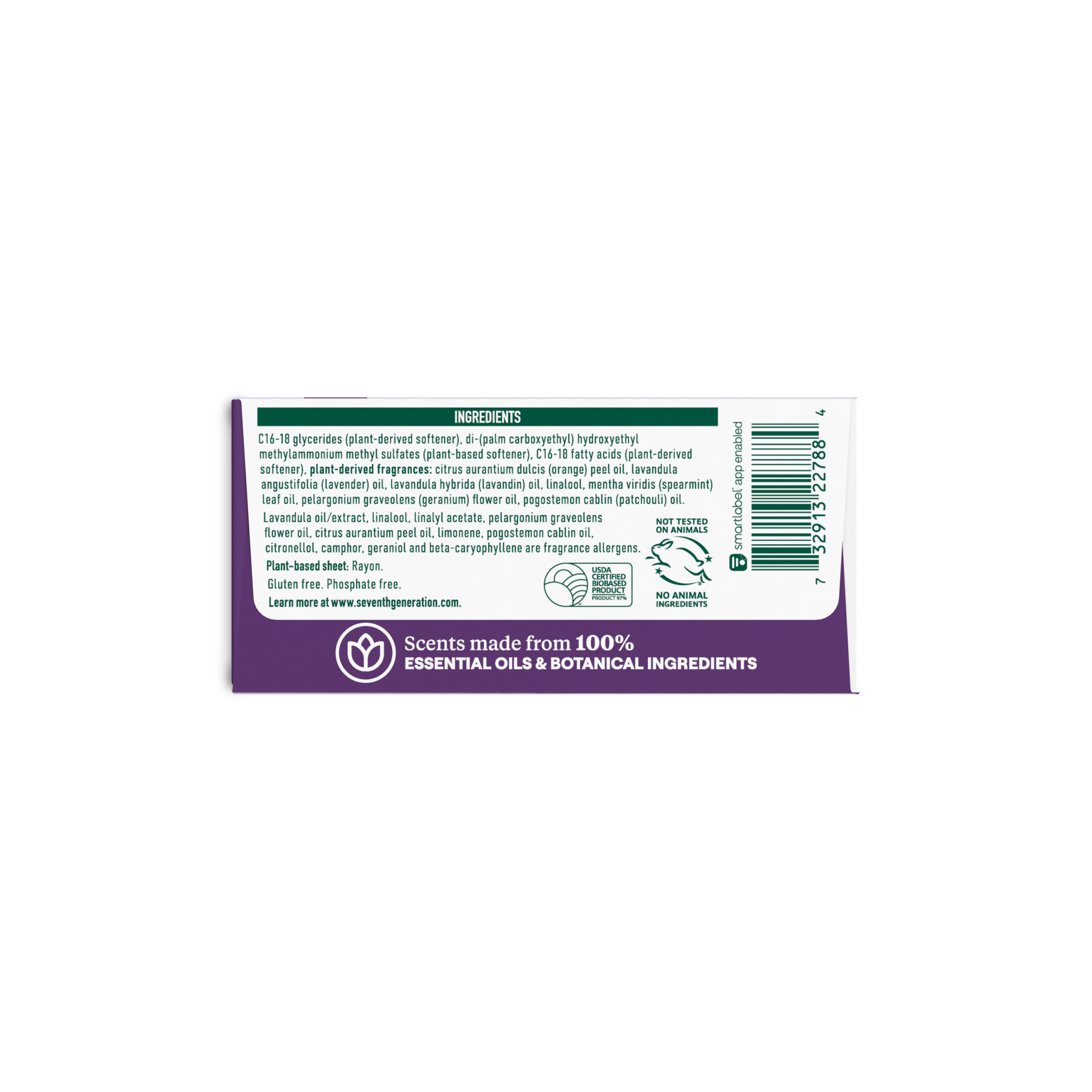Fabric Softener Sheets - Fresh Lavender