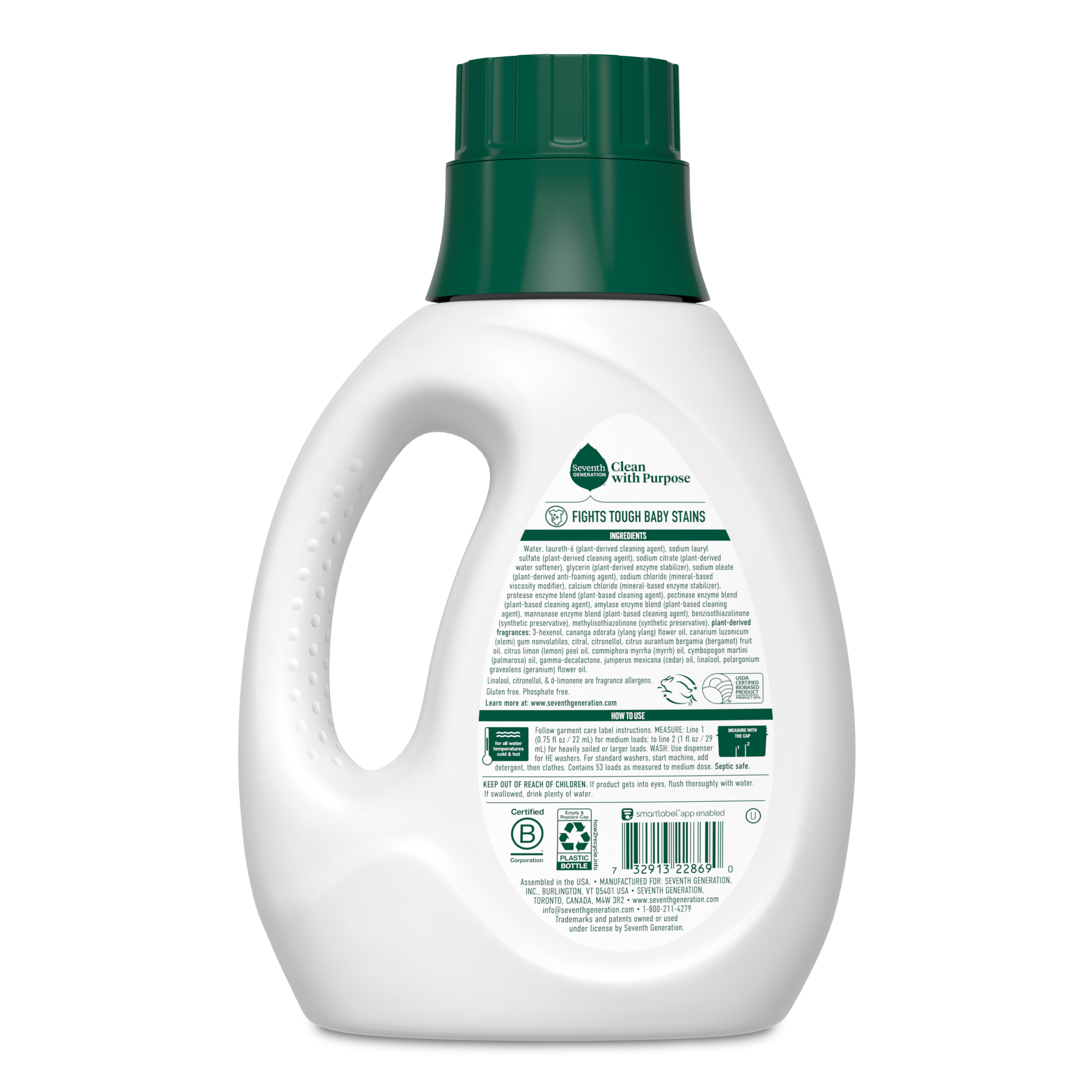 Concentrated Baby Laundry Detergent - Fresh Scent