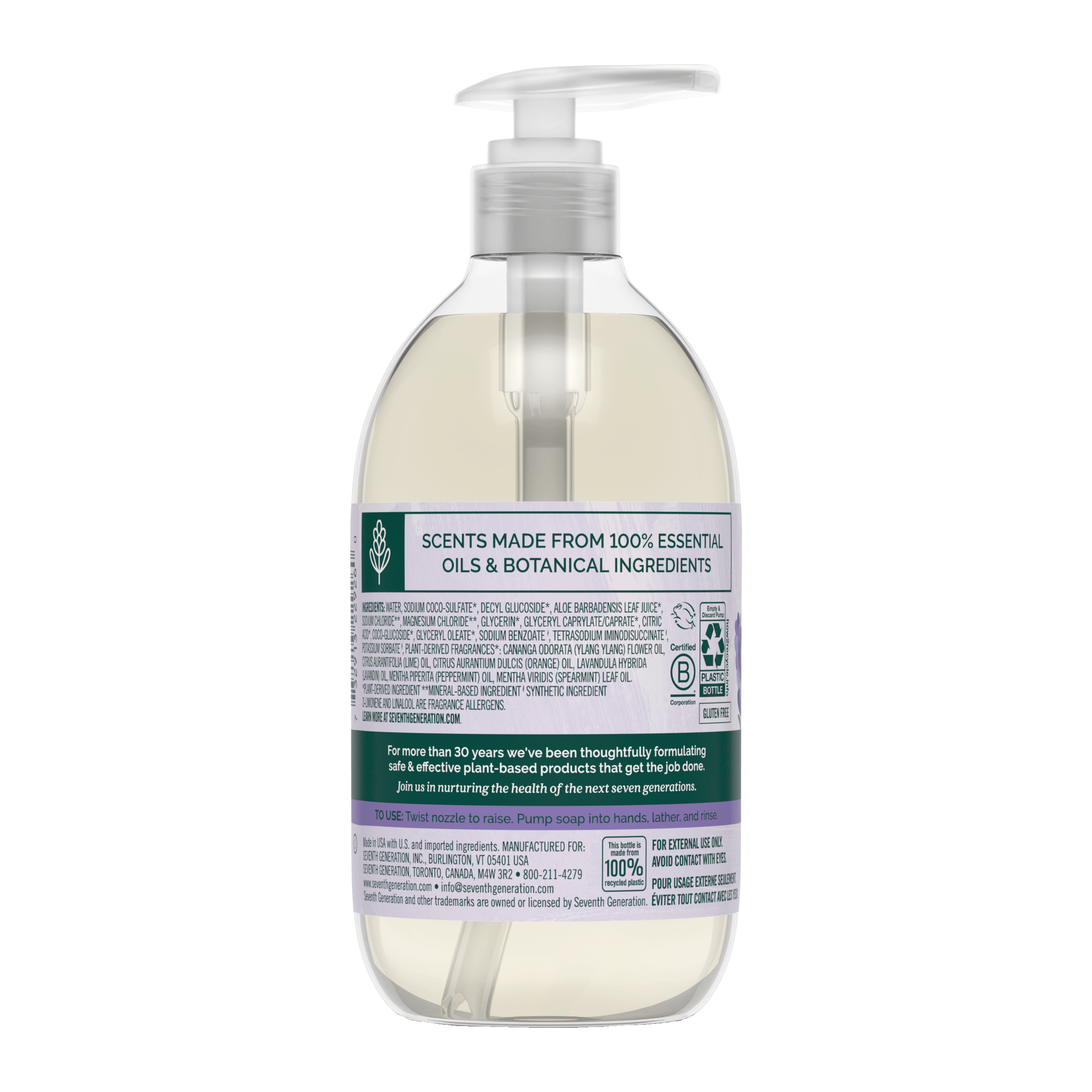 Hand Wash - Lavender Flower & Mint