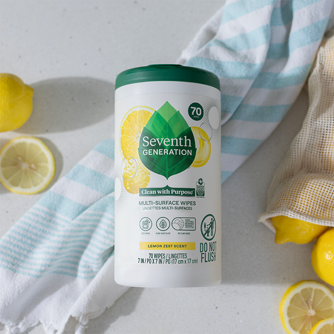 Multi-Surface Wipes - Lemon Zest