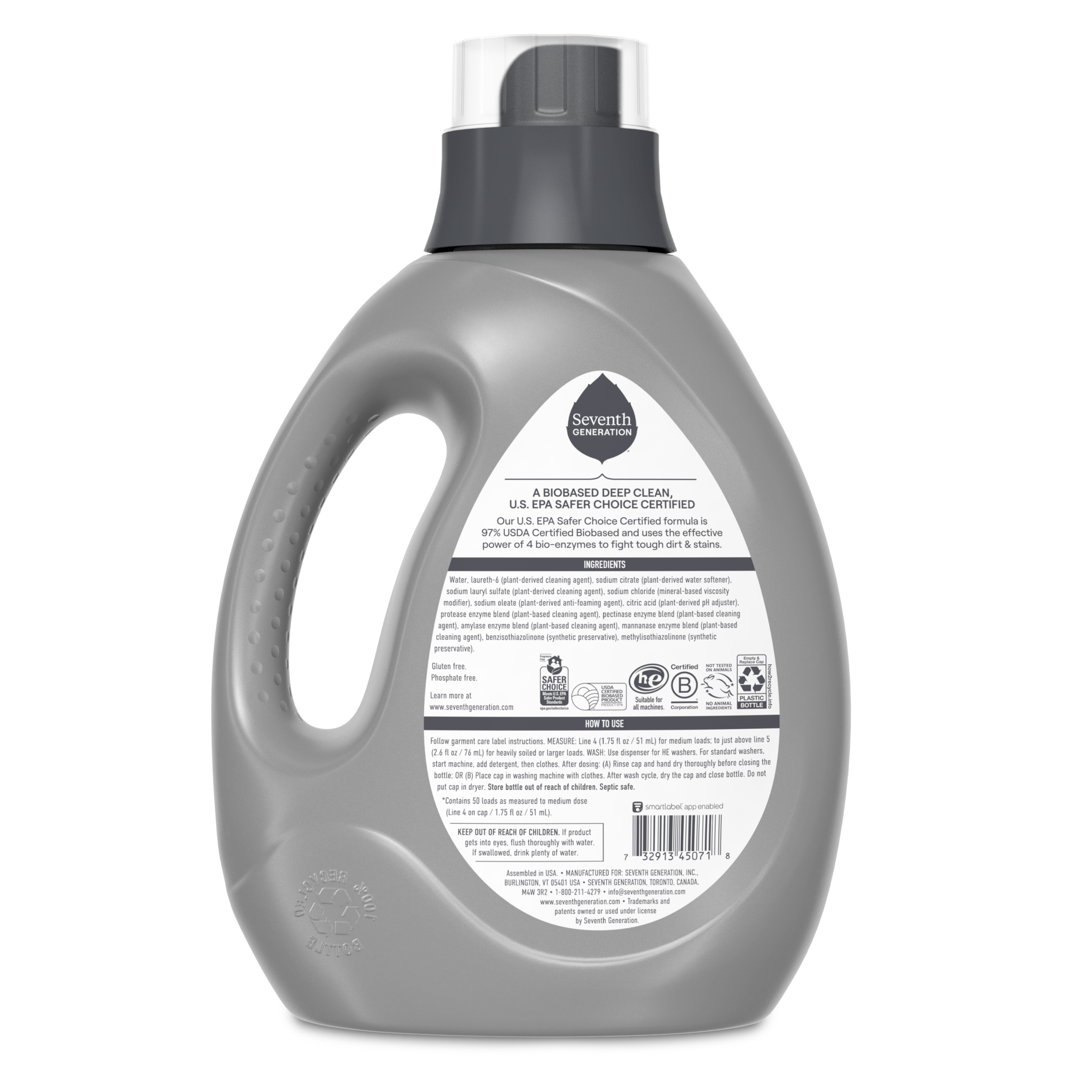 Power+™ Liquid Laundry Detergent - Clean Scent