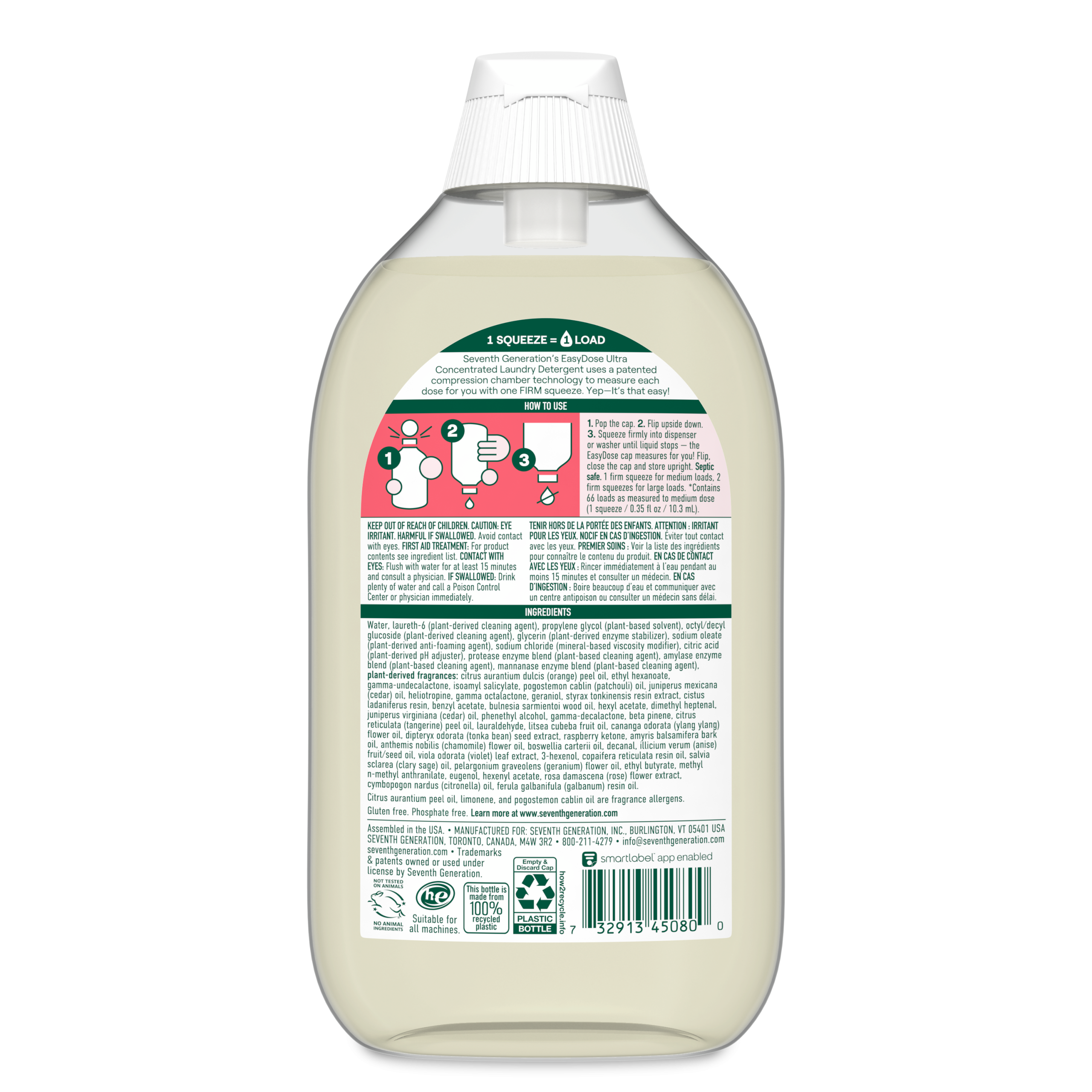 EasyDose™ Ultra Concentrated Laundry Detergent - Mango & Mandarin