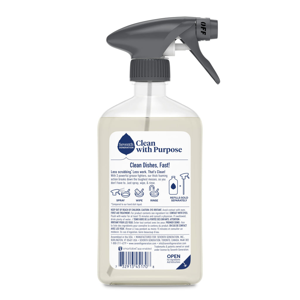 Foaming Dish Spray - Free & Clear