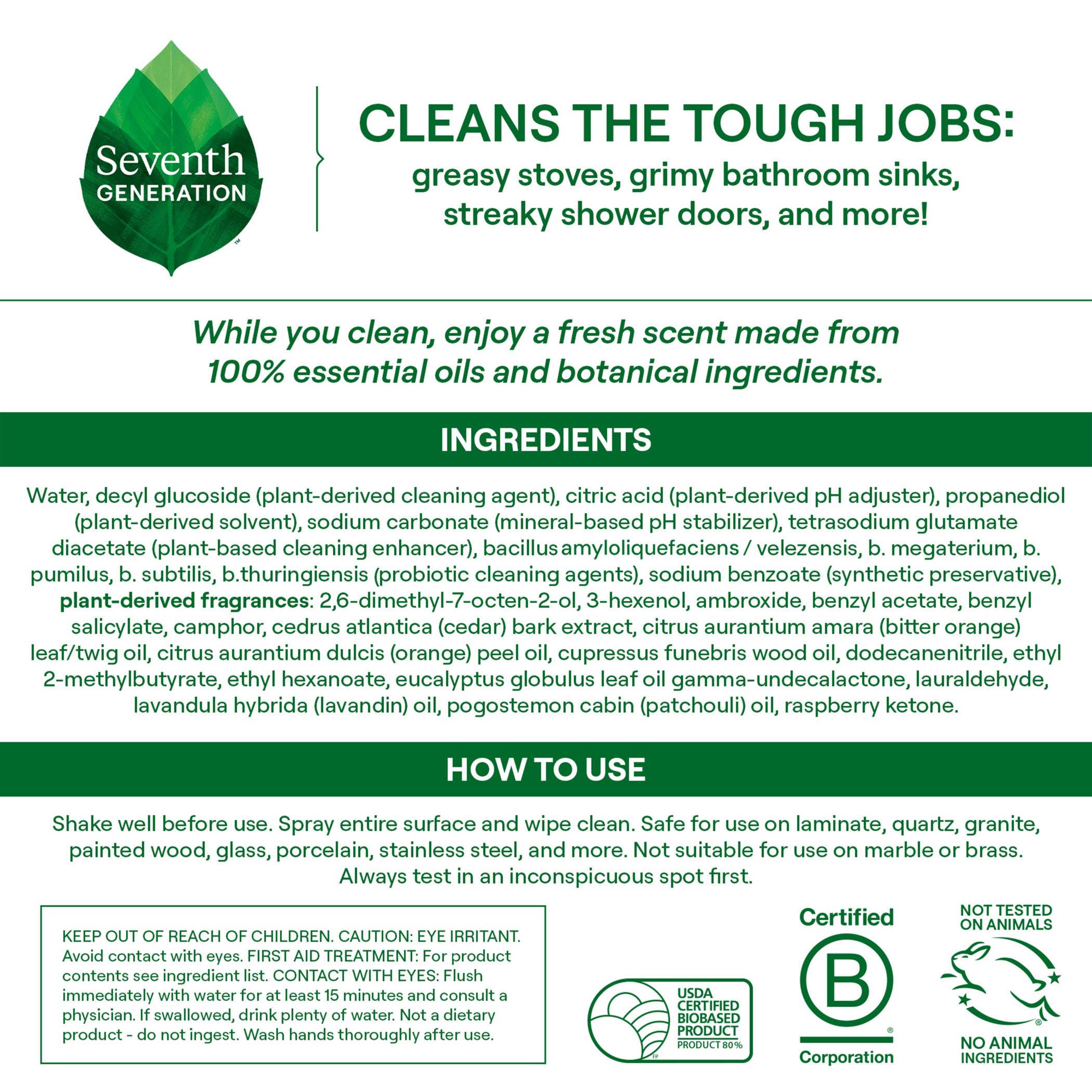 Ultra Deep Probiotic Multi Surface Cleaner - Fresh Breeze